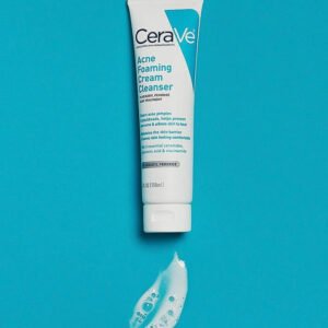 CeraVe Acne Foaming Cream Cleanser, 5 oz Hyalurnic Acid + Niacinamide