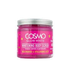 Cosmo Glow White Whitening Body Scrub With Niacinamide And Hyaluronic Acid